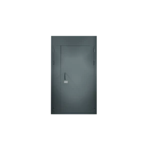 Дверь подъездная глухая с фрамугой и кодовым замком