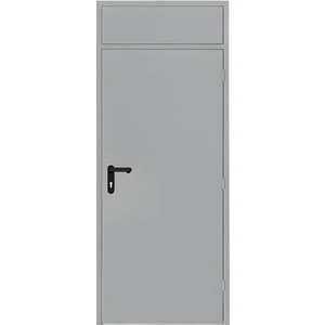 Дверь противопожарная одностворчатая с фрамугой EI-60 / EIS60